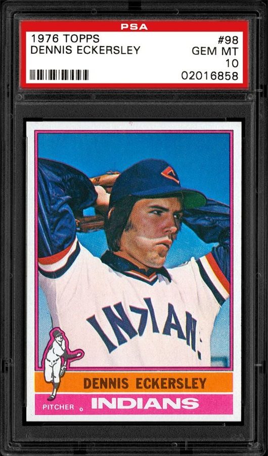 1976 Topps #98 Dennis Eckersley RC: A Hall of Fame Closer's Card From His Starting Days