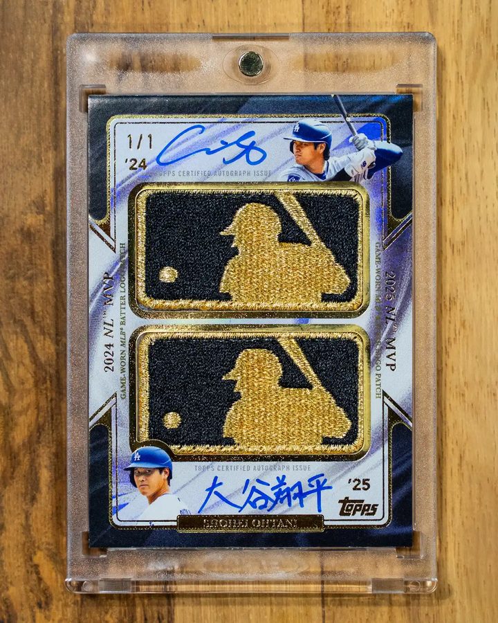 Shohei Ohtani's Dual Gold Logoman Leads Topps Chrome's Newest Super-Chase