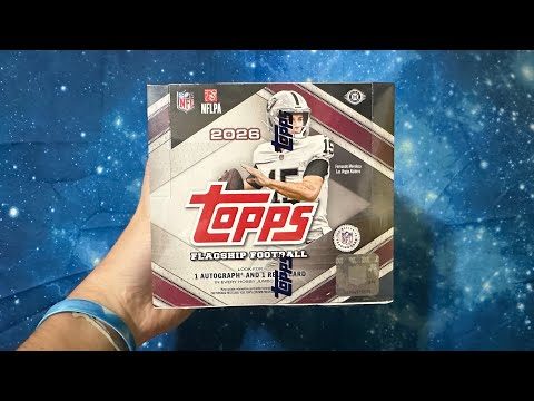First Look: 2026 Topps Flagship Football Jumbo Box — the First Topps Flagship Football in Over a Decade