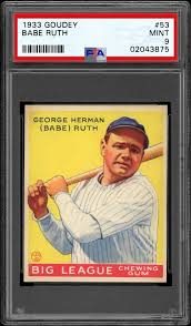 Card of the Day: 1933 Goudey Babe Ruth #53 — The Yellow Portrait That Defines the Hobby