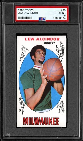 Card of the Day: 1969-70 Topps #25 Lew Alcindor (Kareem Abdul-Jabbar) RC
