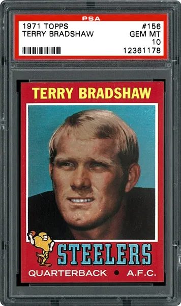 Card of the Day: 1971 Topps #156 Terry Bradshaw RC