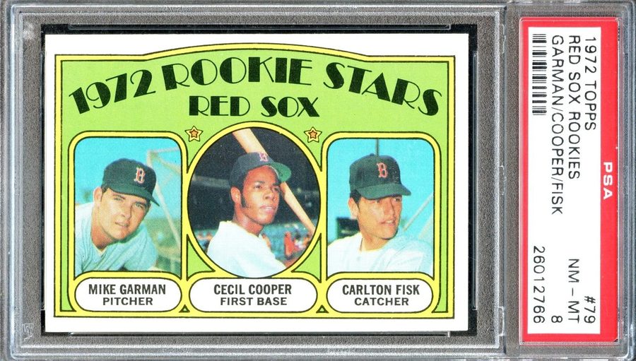 Card of the Day: 1972 Topps #79 Red Sox Rookies (Fisk RC)