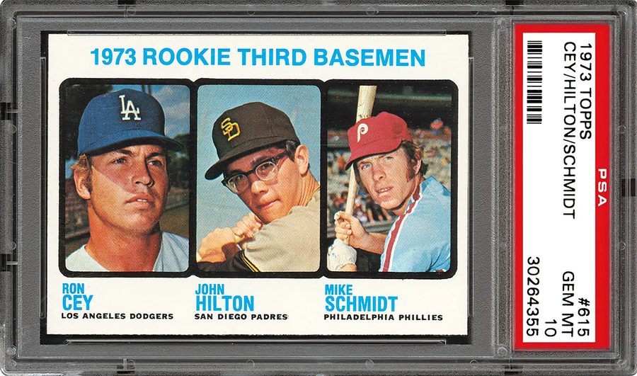 1973 Topps #615 Mike Schmidt RC (Rookie 3rd Basemen) — The Shared Rookie That Launched a Hall of Fame Legend — Card of the Day