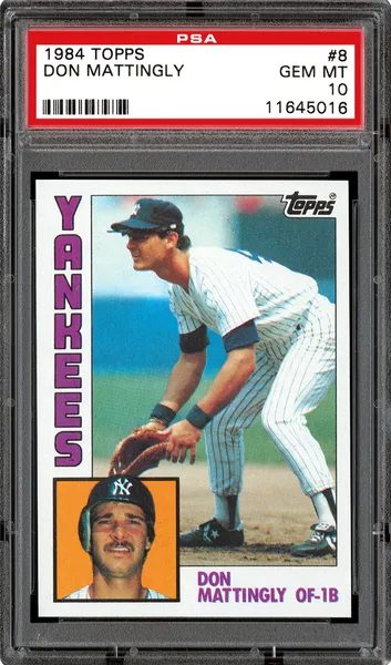 Card of the Day: 1984 Topps Don Mattingly Rookie Card #8