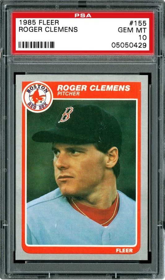 1985 Fleer #155 Roger Clemens RC — The Rocket\'s Defining Rookie Card