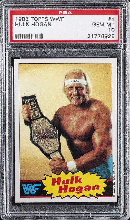 Card of the Day: 1985 Topps WWF #1 Hulk Hogan — The Most Important Wrestling Card Ever Made