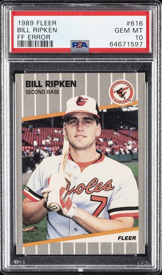 Card of the Day: 1989 Fleer Billy Ripken #616 FF Error — The Hobby's Greatest Mistake