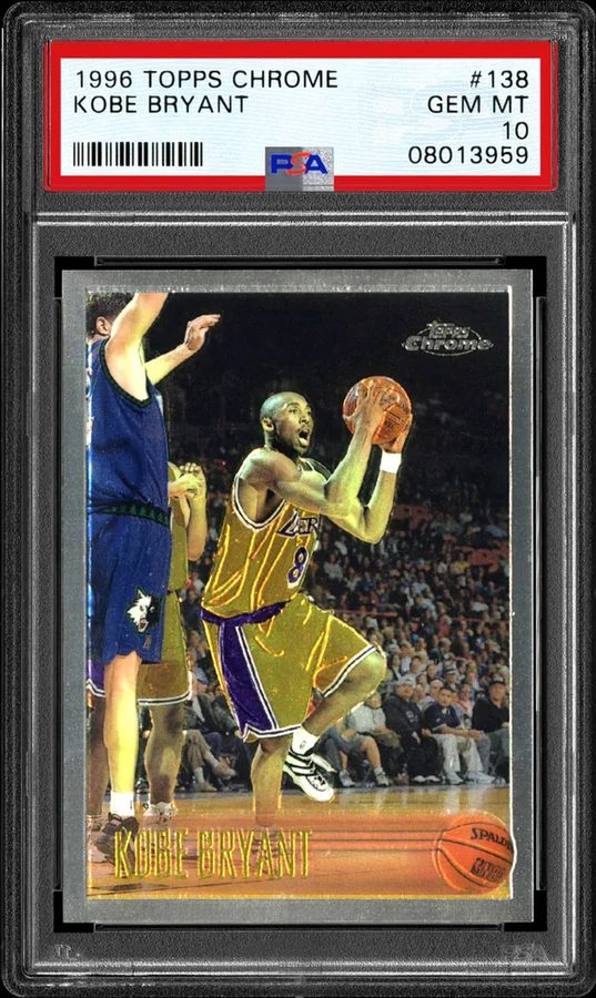 Card of the Day: 1996-97 Topps Chrome Kobe Bryant RC #138 — The Defining Modern Basketball Card