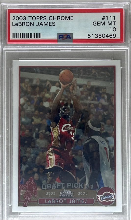 Card of the Day: 2003-04 Topps Chrome LeBron James #111 — The Defining Modern Basketball Card
