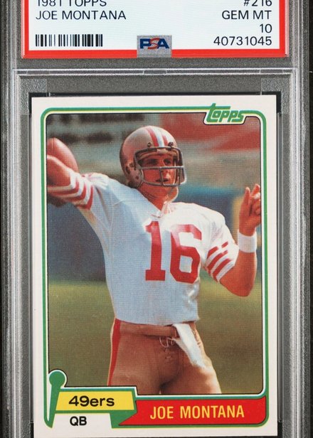 Card of the Day: 1981 Topps #216 Joe Montana RC — The Gold Standard of Football Rookies