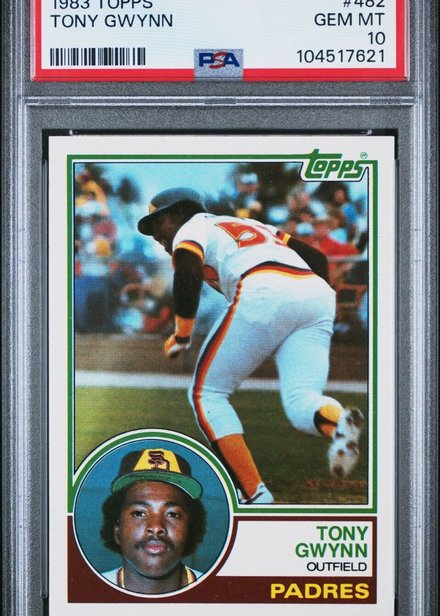 Card of the Day: 1983 Topps #482 Tony Gwynn RC — Mr. Padre's Defining Rookie