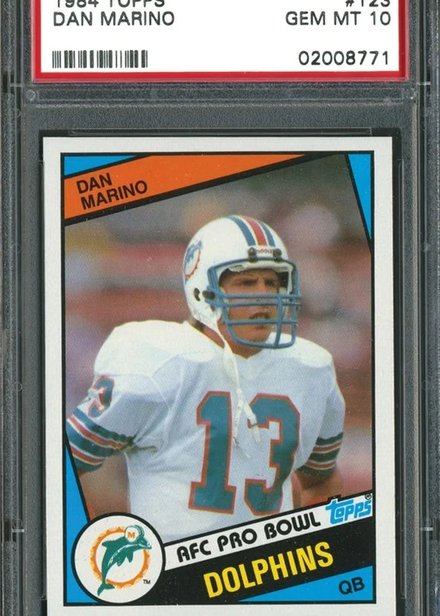 Card of the Day: 1984 Topps #123 Dan Marino RC — The Greatest Pure Passer's Defining Rookie