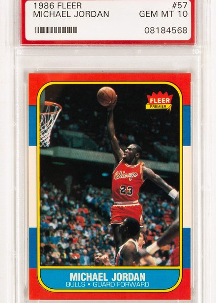 🏆 Card of the Day: 1986 Fleer #57 Michael Jordan RC — The Crown Jewel of Modern Basketball