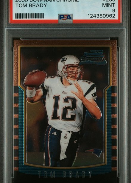 Card of the Day: 2000 Bowman Chrome #236 Tom Brady RC