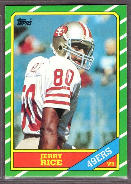 Card of the Day: 1986 Topps #161 Jerry Rice Rookie Card — The Greatest Receiver's Untouchable Legacy