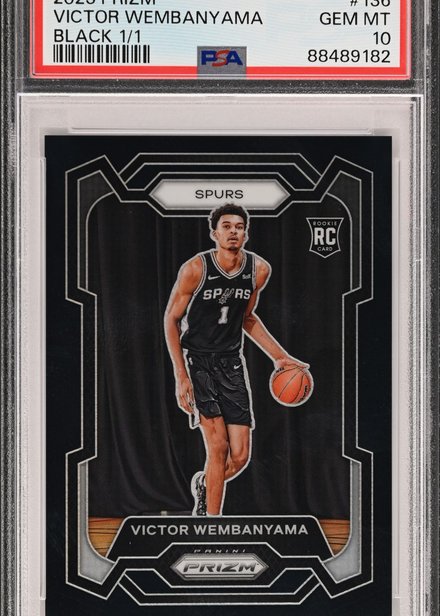 Victor Wembanyama Rookie Card Sells for $5.11 Million — A Record for Non-Autographed NBA Cards