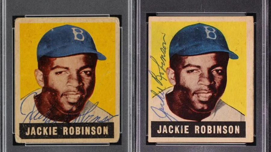 Jackie Robinson Signed Rookie Sets $1.86M Record in Massive Week for Sports Card Sales