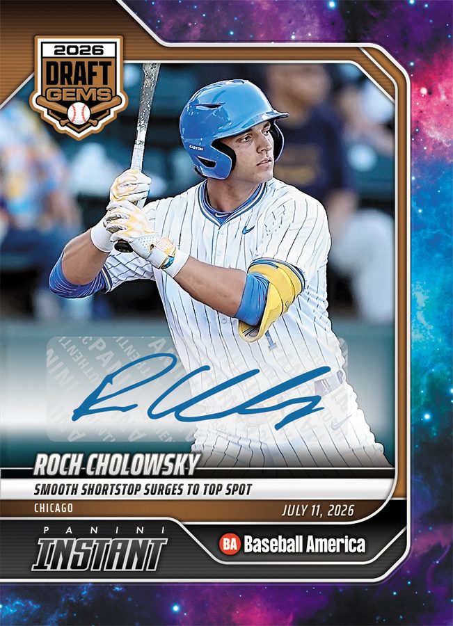 Panini and Baseball America Team Up for 2026 MLB Draft Prospect Cards