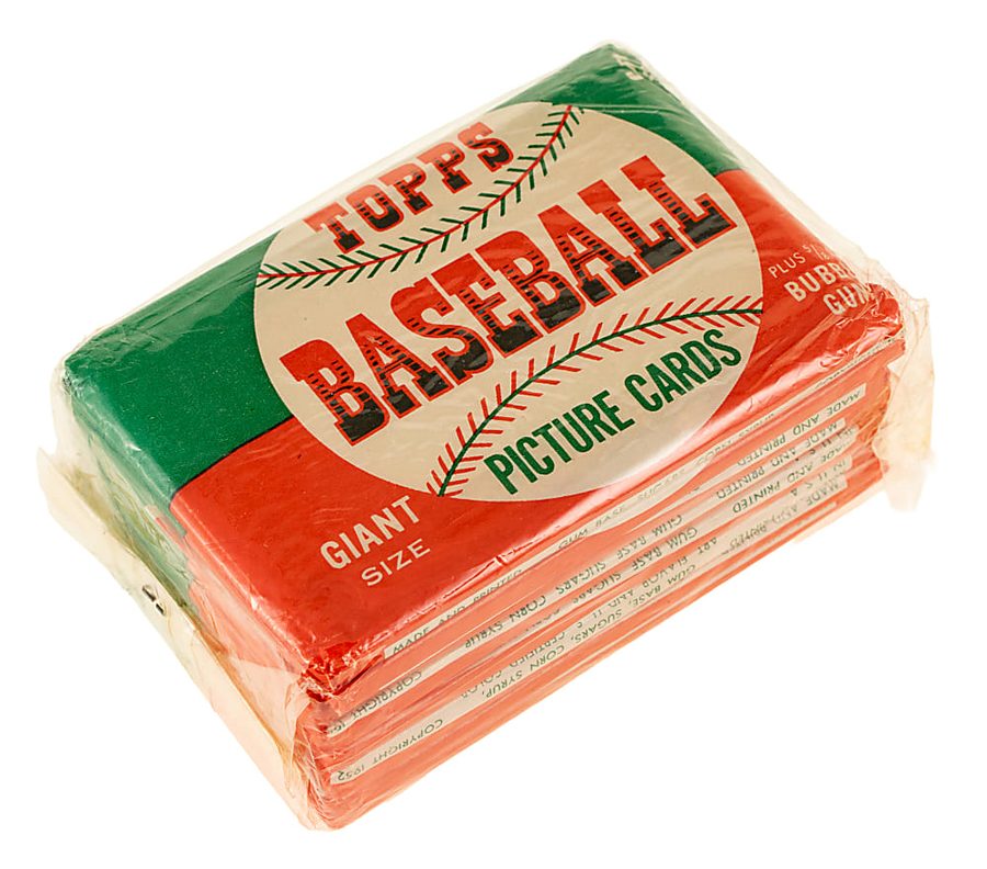A 40-Cent Brick of 1952 Topps Packs Just Sold for $1,107,000 — and Only 32 Packs Have Ever Been Authenticated