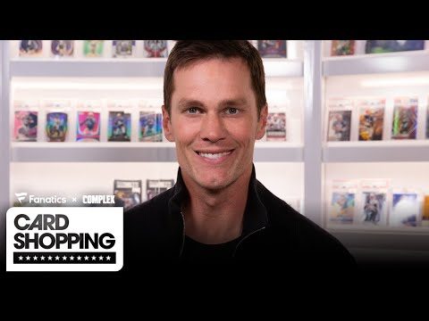 Tom Brady Goes Card Shopping — Buys $7,500 Patrick Mahomes Rookie Card — Video of the Day