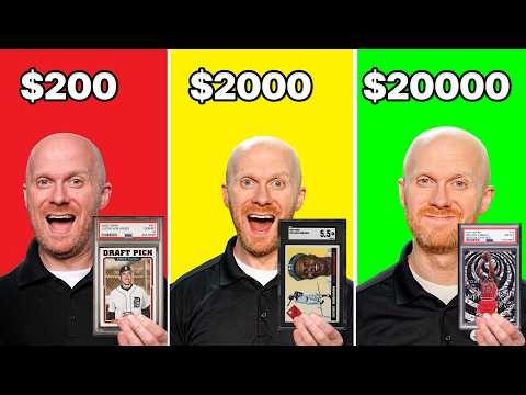Video of the Day: How to Invest $200, $2,000, and $20,000 in Sports Cards Today