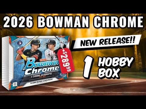 Western NY Cards Opened a 2026 Bowman Chrome Hobby Box Hours Before Its Street Date — Video of the Day
