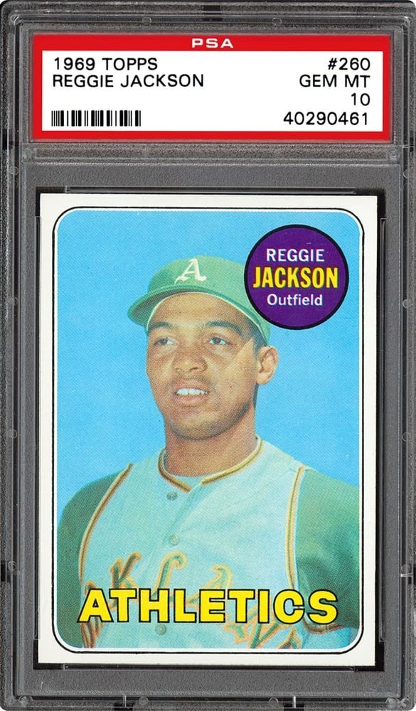 Card of the Day: 1969 Topps #260 Reggie Jackson RC
