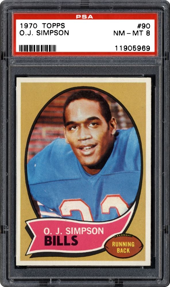 Card of the Day: 1970 Topps #90 O.J. Simpson RC