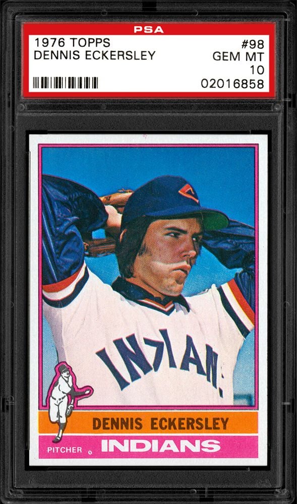1976 Topps #98 Dennis Eckersley RC: A Hall of Fame Closer's Card From His Starting Days