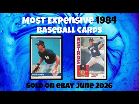 Video of the Day: 1984 Most Expensive eBay Sales Baseball Cards (June 2026) — Wax Pack Gods