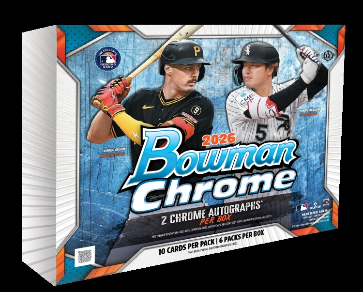 2026 Bowman Chrome Baseball Lands Today — an International 1st Bowman Class, and a Third Box Configuration With Fifteen Exclusive Parallels