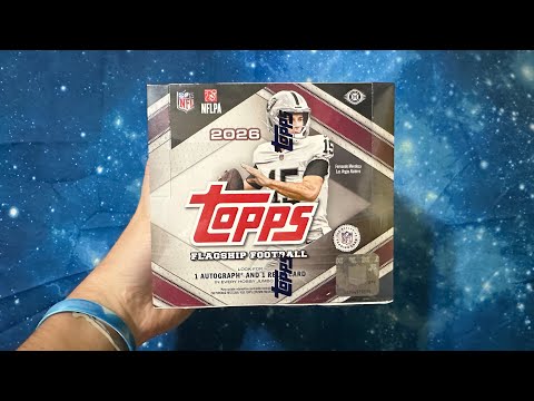 First Look: 2026 Topps Flagship Football Jumbo Box — the First Topps Flagship Football in Over a Decade