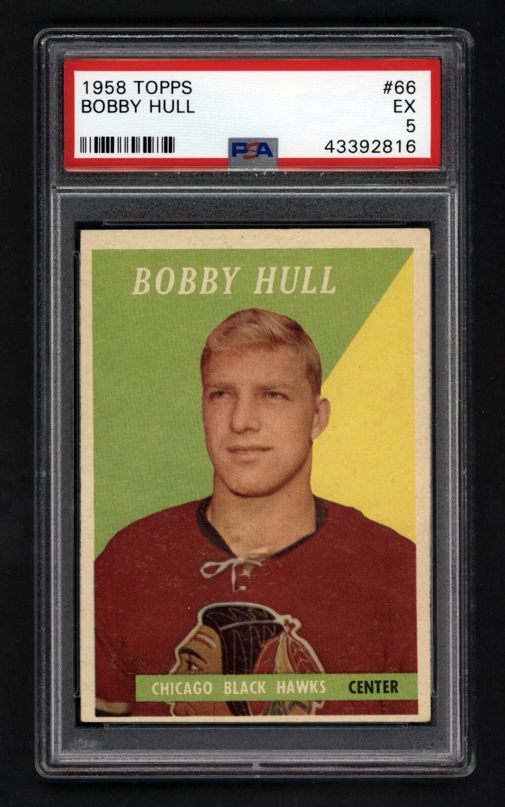 Card of the Day: 1958 Topps #66 Bobby Hull RC