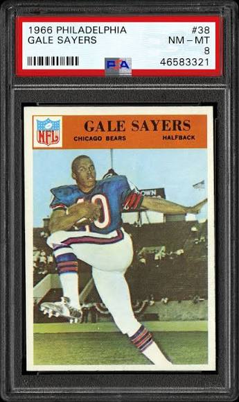 Card of the Day: 1966 Philadelphia #38 Gale Sayers RC