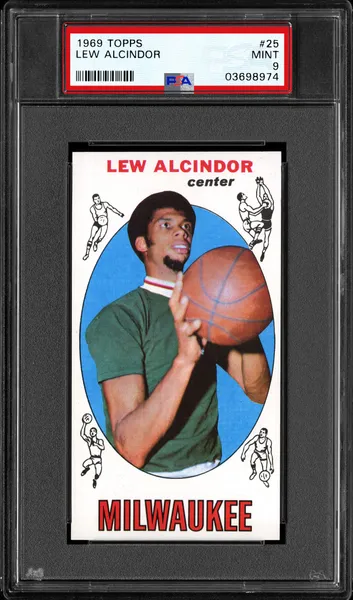 Card of the Day: 1969-70 Topps #25 Lew Alcindor (Kareem Abdul-Jabbar) RC