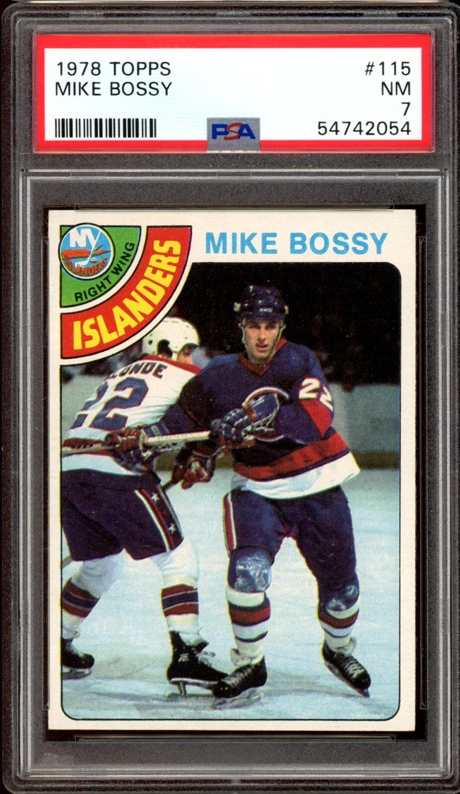 1978 Topps #115 Mike Bossy RC: The 53-Goal Rookie Twelve Teams Passed On, and Five Gem Mints in 2,142
