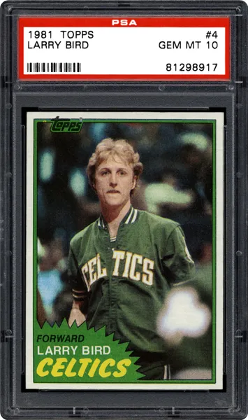 1981 Topps #4 Larry Bird — The Hick from French Lick's Defining Early Card — Card of the Day