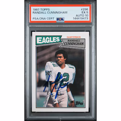Card of the Day: 1987 Topps Randall Cunningham #296 — The Quarterback Who Changed the Position