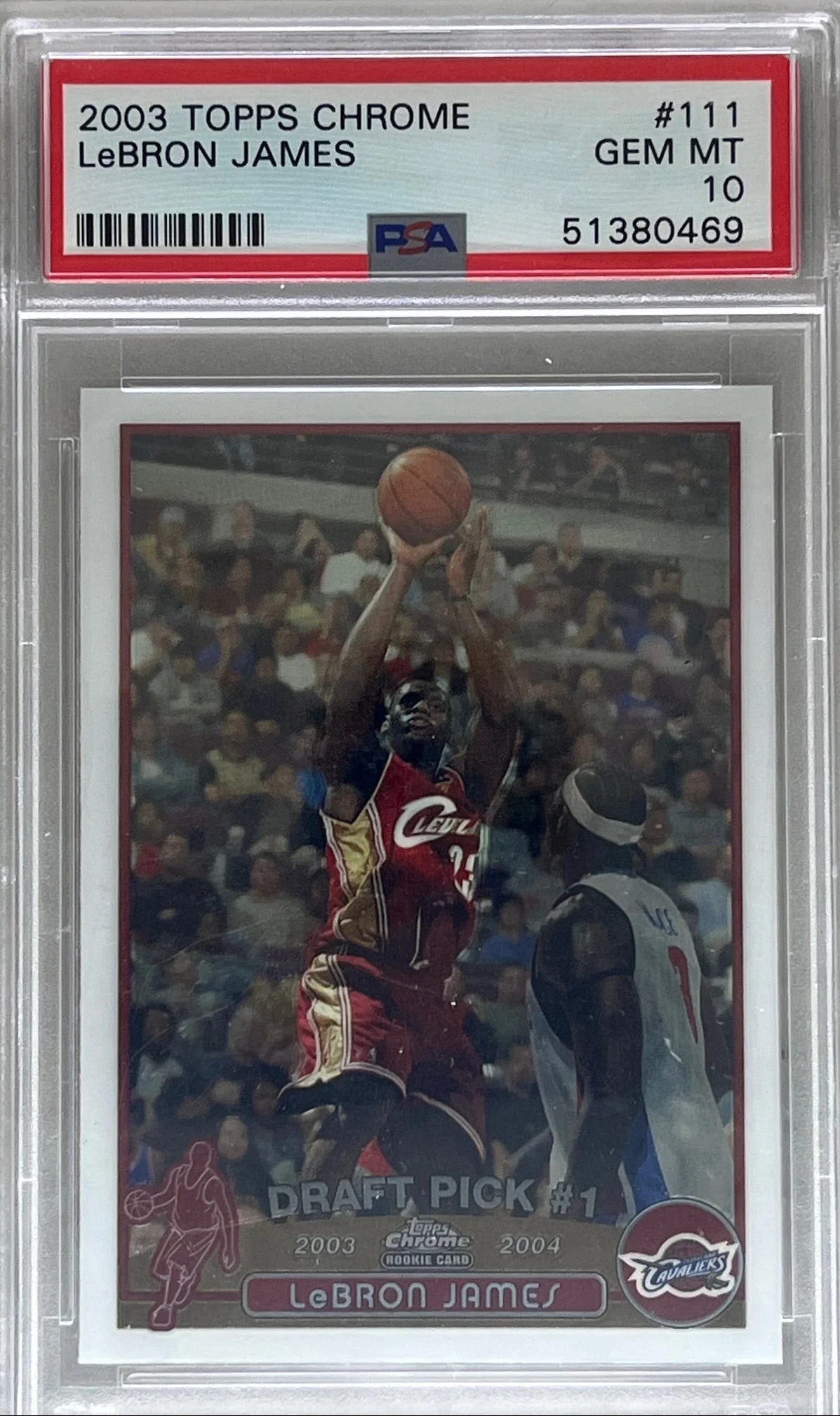 Card of the Day: 2003-04 Topps Chrome LeBron James #111 — The Defining Modern Basketball Card