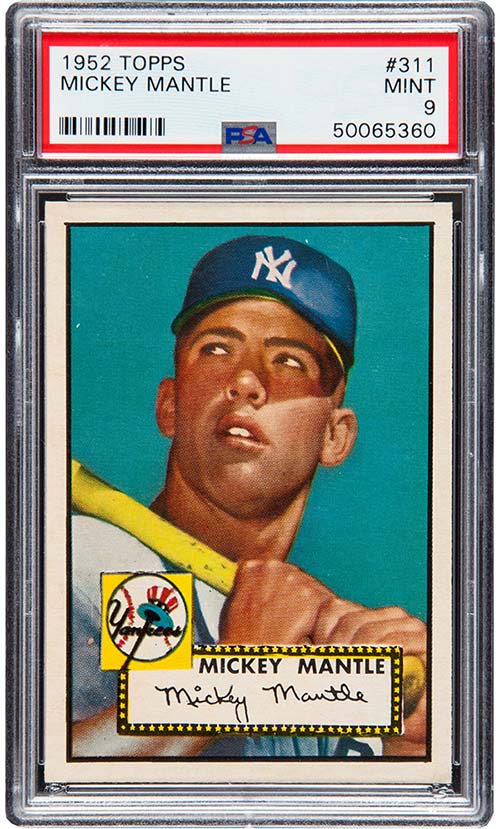 Card of the Day: 1952 Topps #311 Mickey Mantle