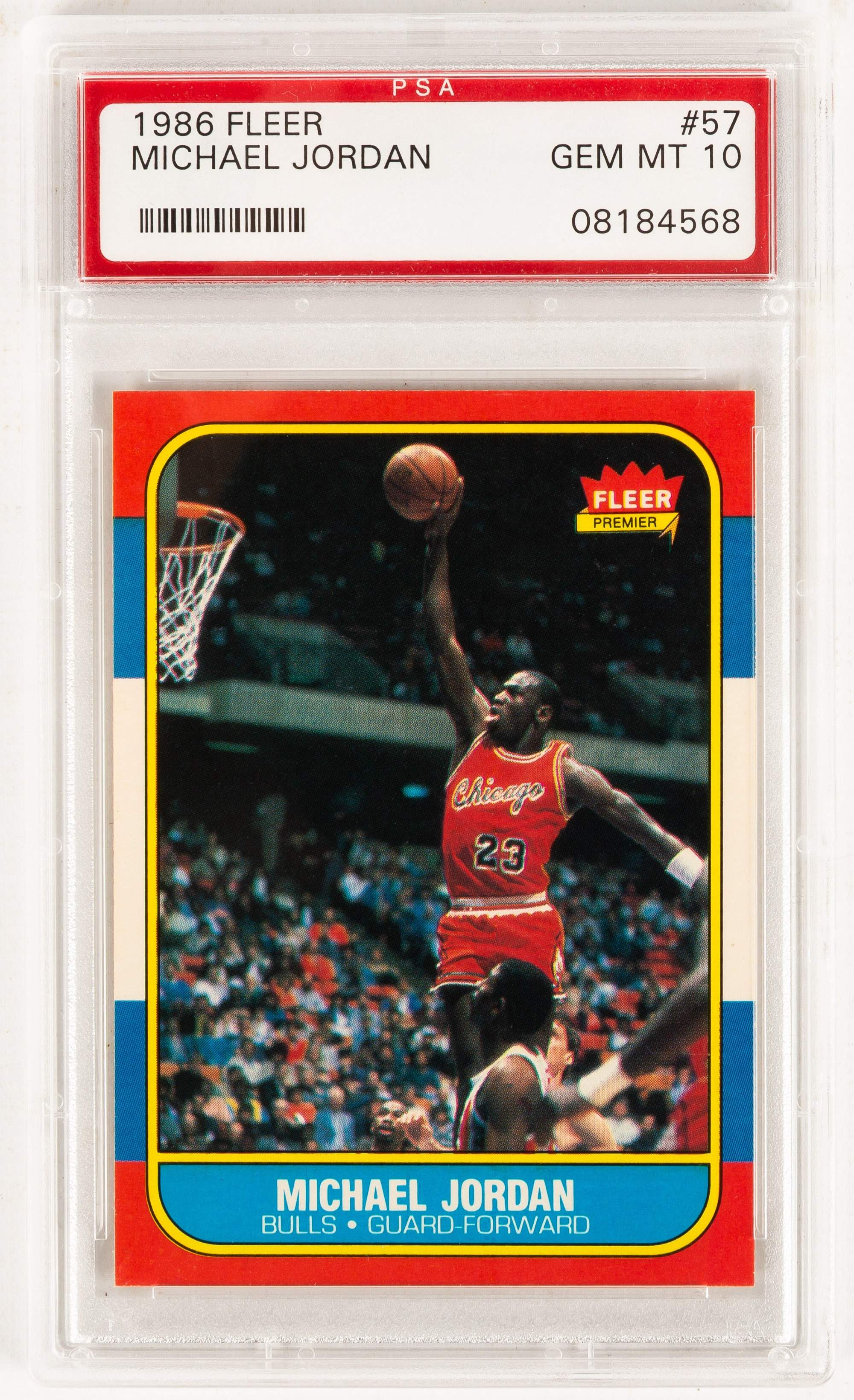 🏆 Card of the Day: 1986 Fleer #57 Michael Jordan RC — The Crown Jewel of Modern Basketball