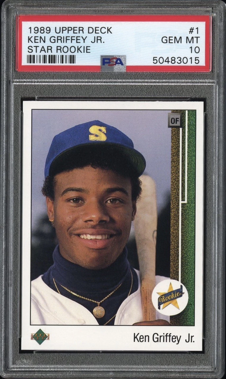 🏆 Card of the Day: 1989 Upper Deck #1 Ken Griffey Jr. RC — PSA Population Breakdown