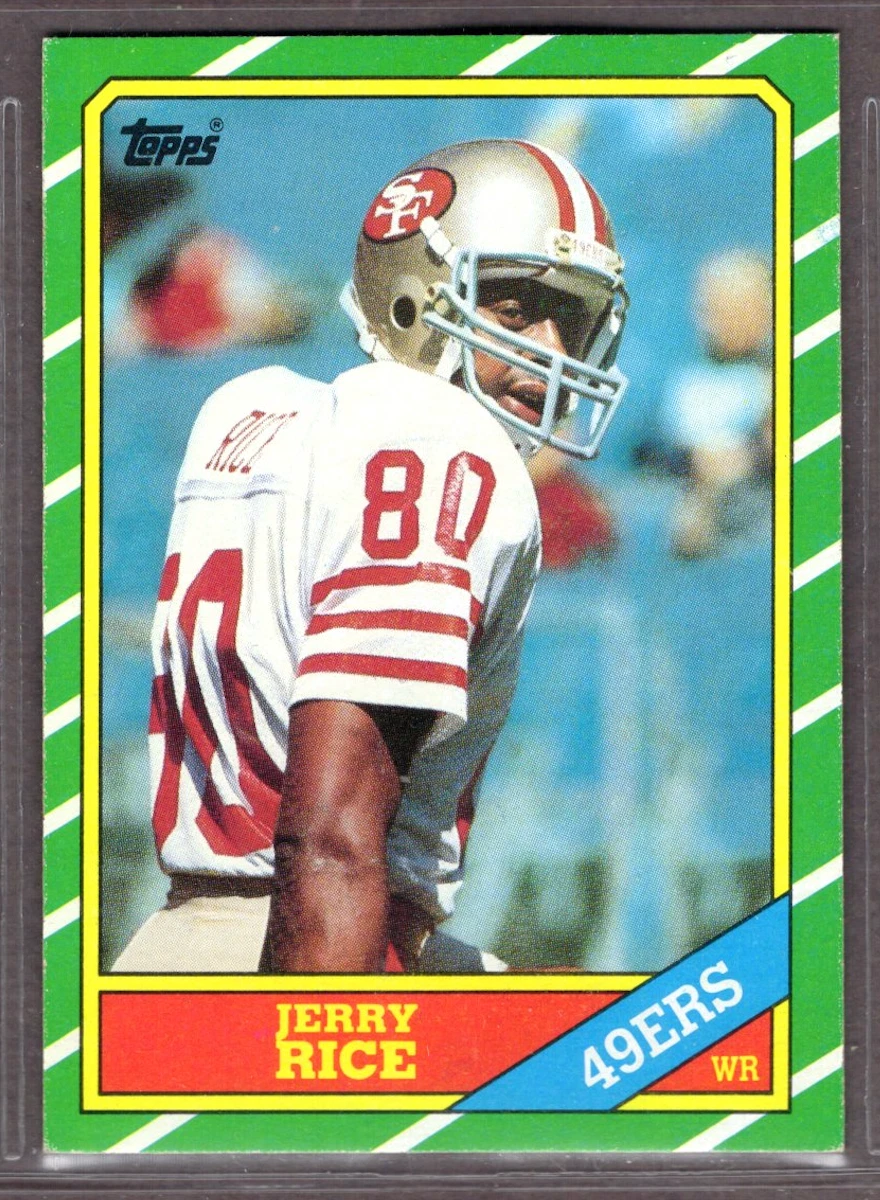 Card of the Day: 1986 Topps #161 Jerry Rice Rookie Card — The Greatest Receiver's Untouchable Legacy