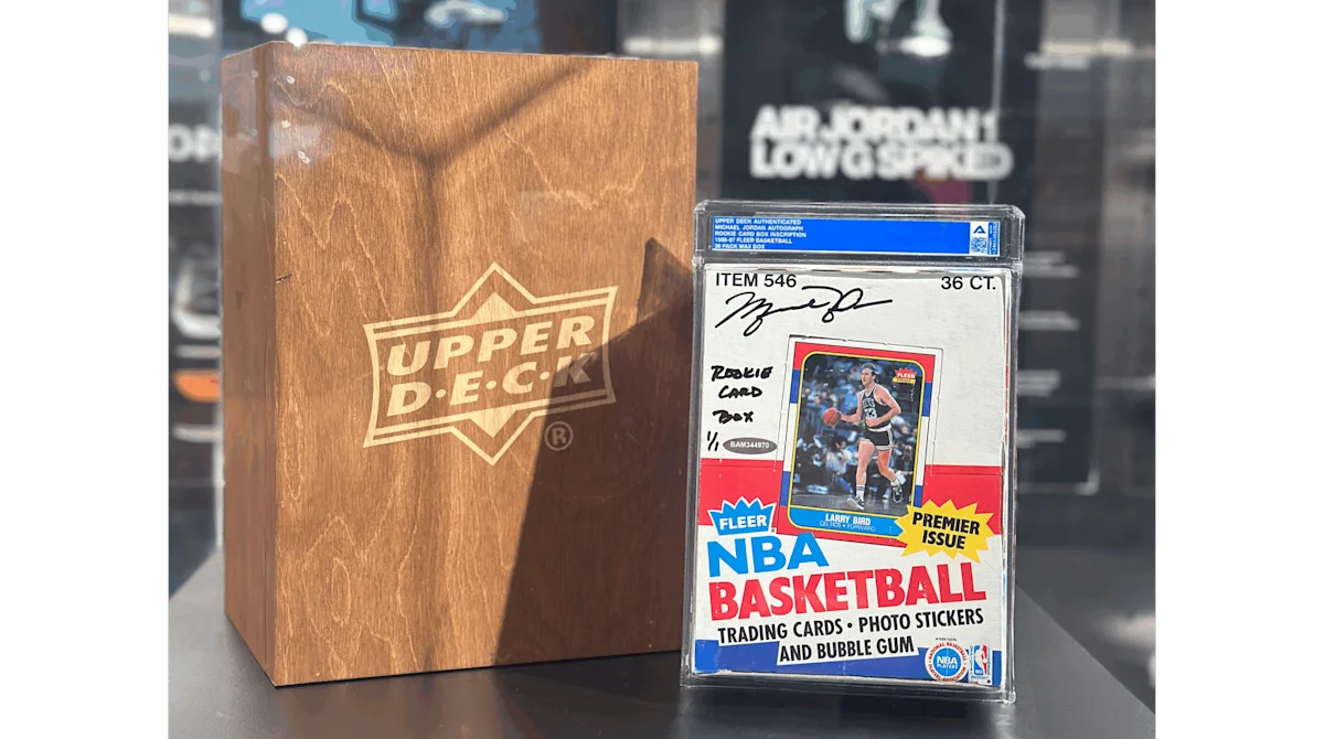 Michael Jordan Extends Upper Deck Partnership — Signed 1986 Fleer Packs Mark 40th Anniversary of His Rookie Card