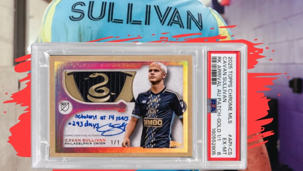 16-Year-Old Cavan Sullivan's 1/1 Rookie Card Sets MLS Auction Record at $90,158