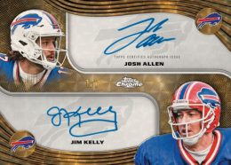 Josh Allen / Jim Kelly Dual Autograph