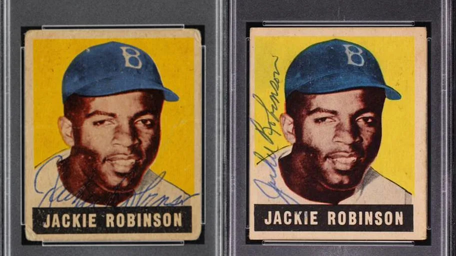 Jackie Robinson Signed Rookie Sets $1.86M Record in Massive Week for Sports Card Sales