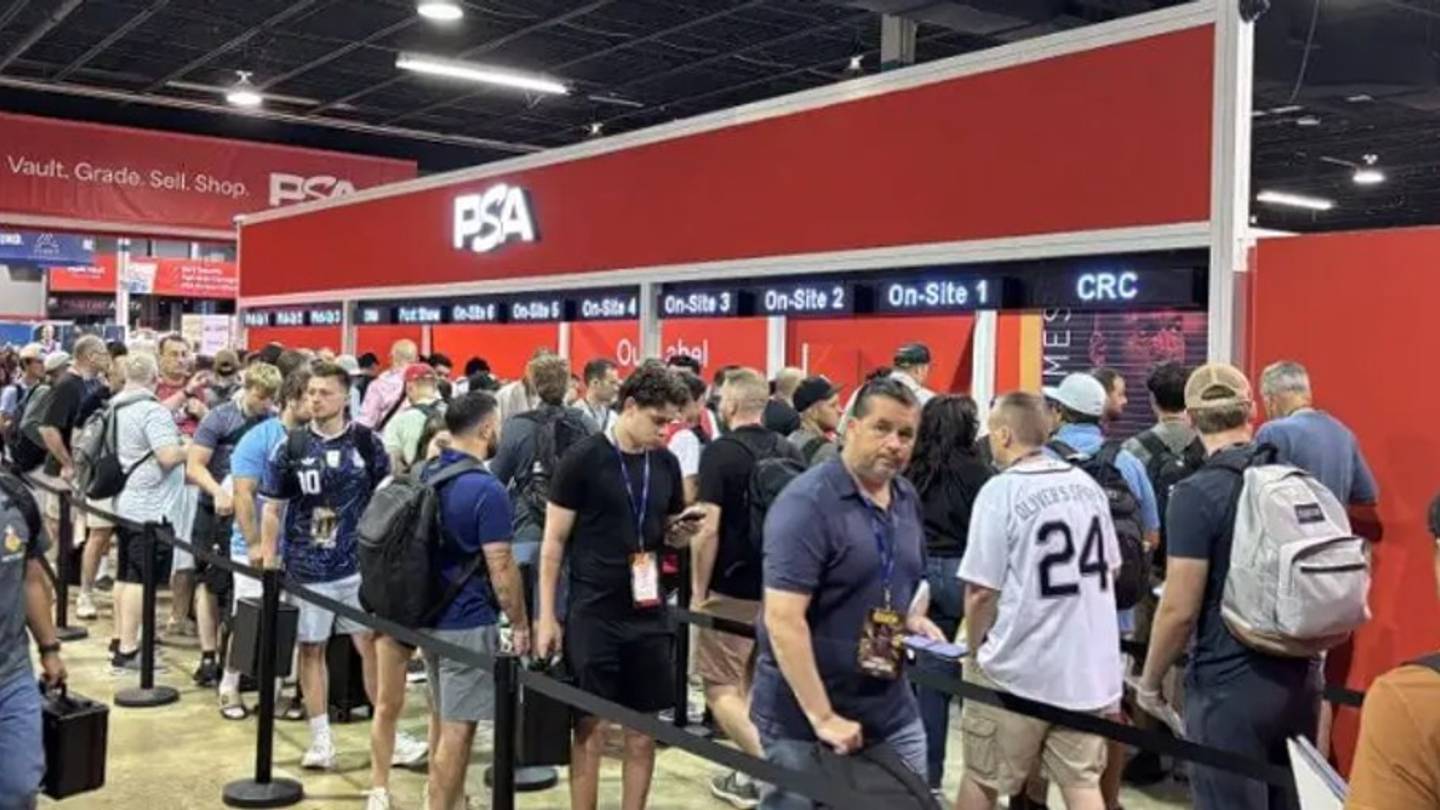 July Grading Set a Record 3.61 Million Cards — But PSA's Sports Volume Fell 9% Month Over Month