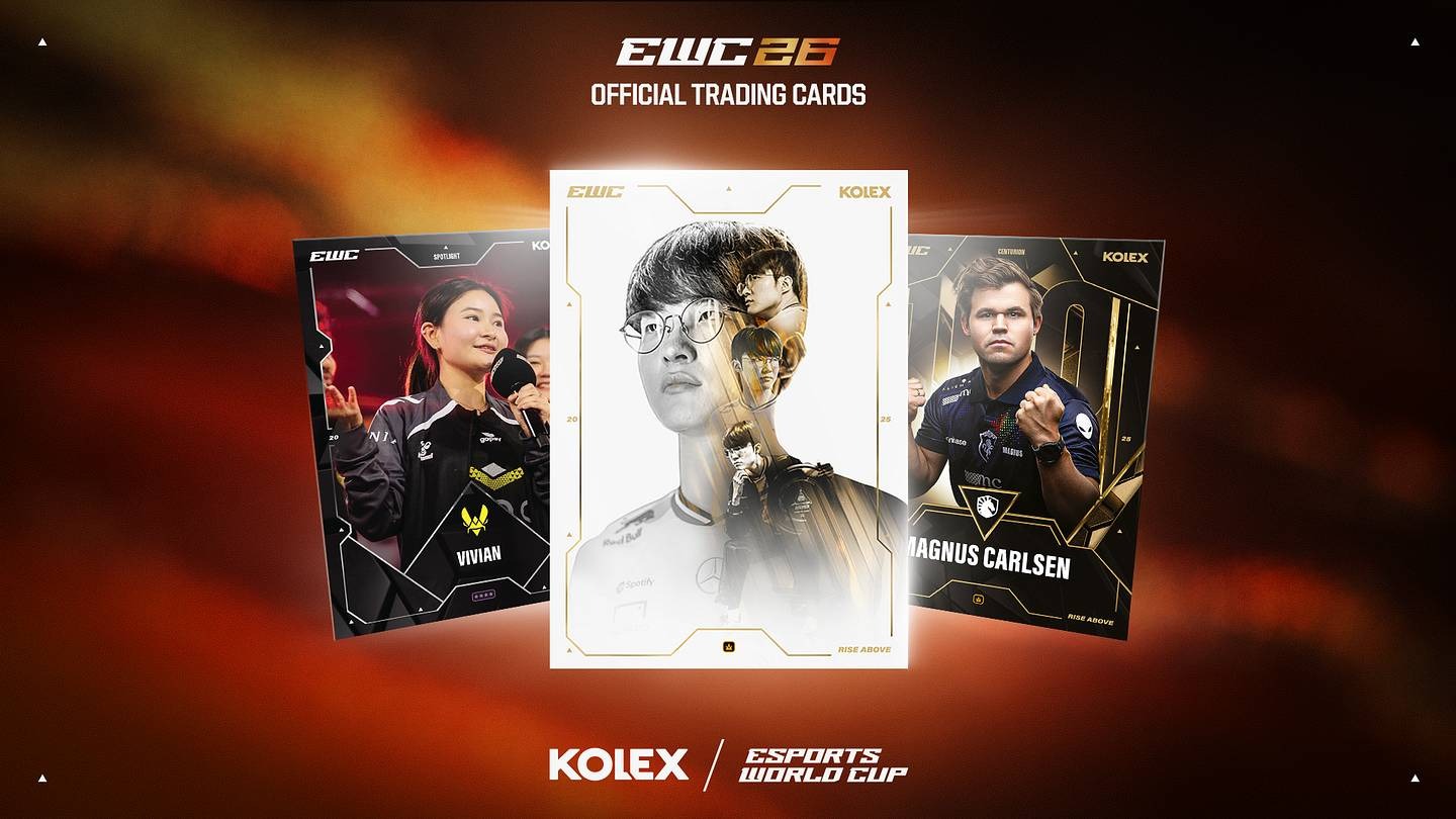Esports World Cup Launches Its First Official Trading Card Set — And Magnus Carlsen Is Signing
